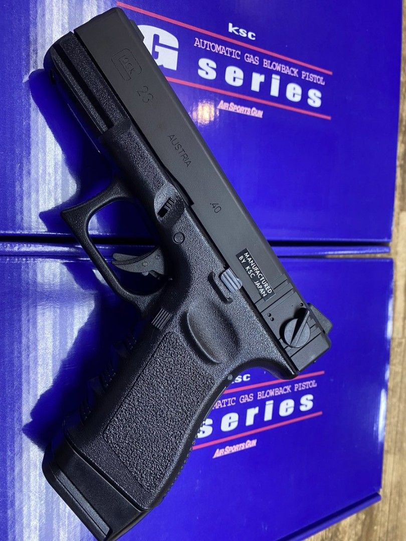 KSC Glock 23 F 40口径 ガスガン！ ガスガン KSC G23F(グロック23F) スライド ヘビーウェイト - NEW
