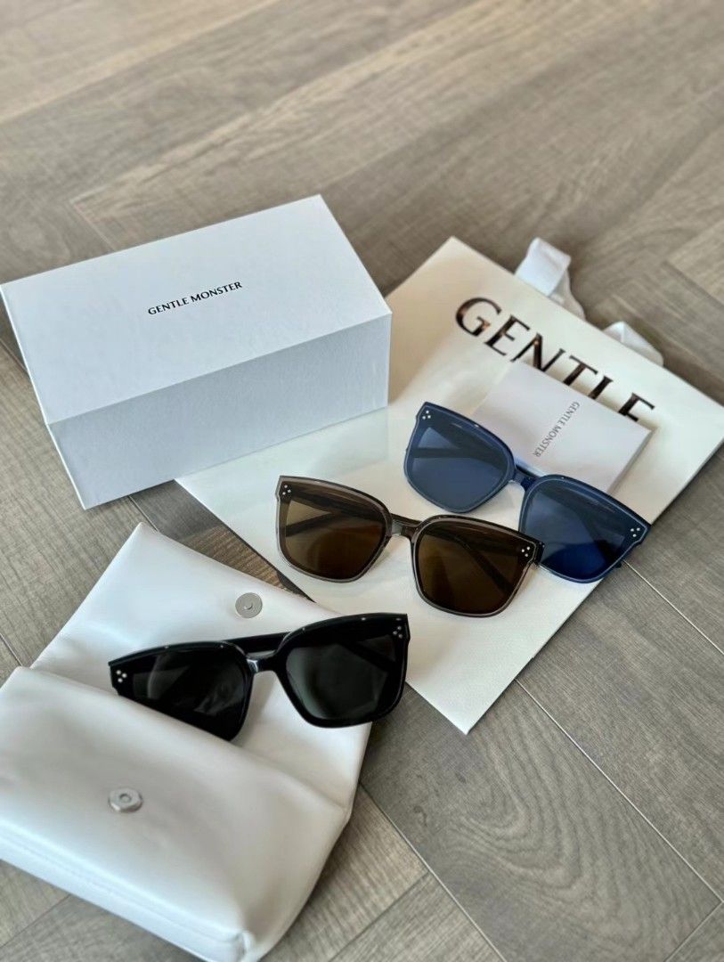 👻 Gentle Monster DEAR Sunglasses, authentic, black, pink, brown
