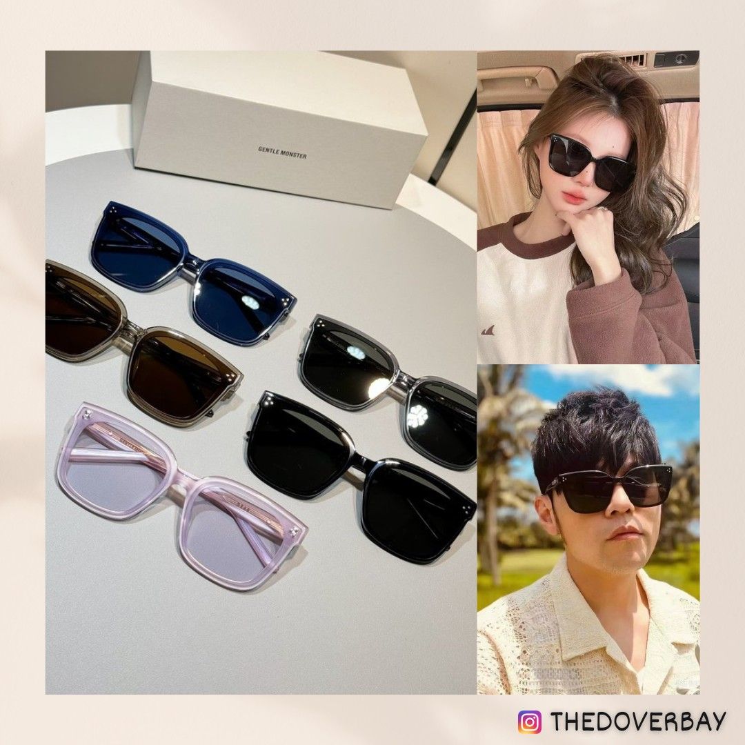 👻 Gentle Monster DEAR Sunglasses, authentic, black, pink, brown