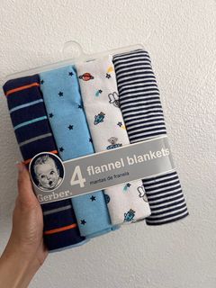 Gerber Baby flannel blanket 30x30in 🇺🇸