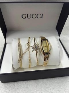 Gucci Watch and Bracelet Set