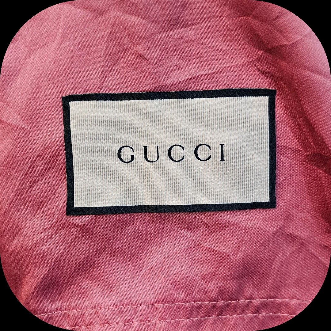 Gucci pink dust bag 2025