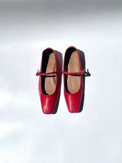 GVN Roberta Mary Janes in Red