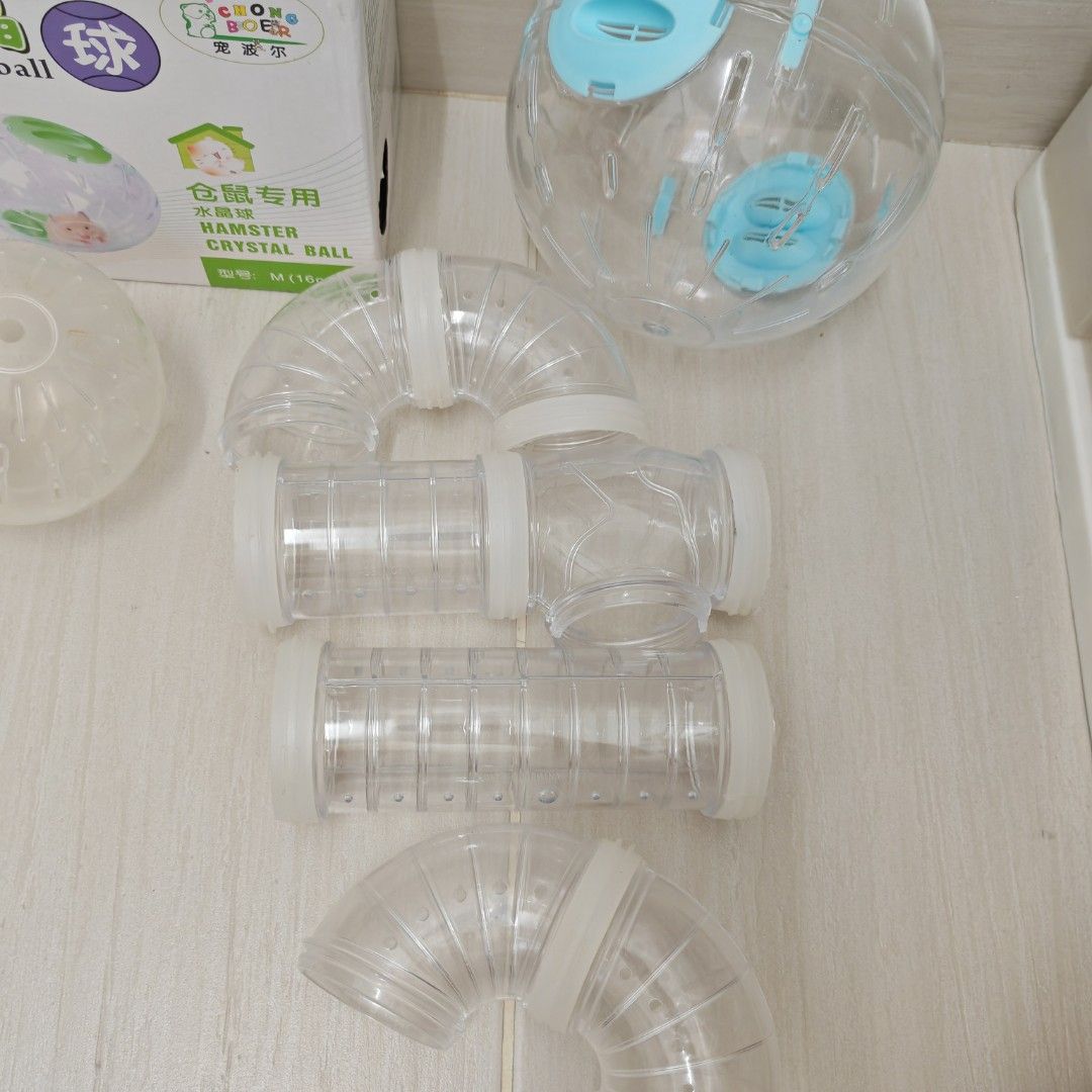 Hamster running tube/tunnel hideout for cage, Pet Supplies, Homes ... - Hamster Tunnel System Cage Design