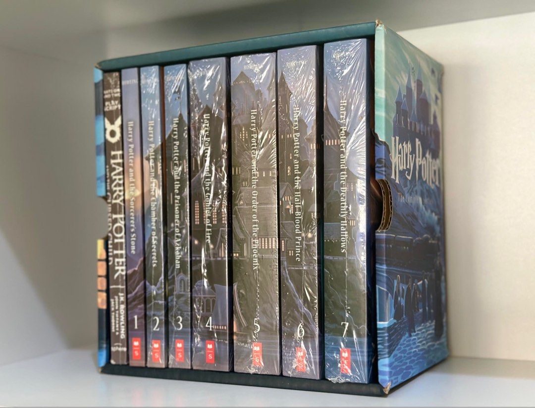 Harry potter complete book series special edition boxed set 2025