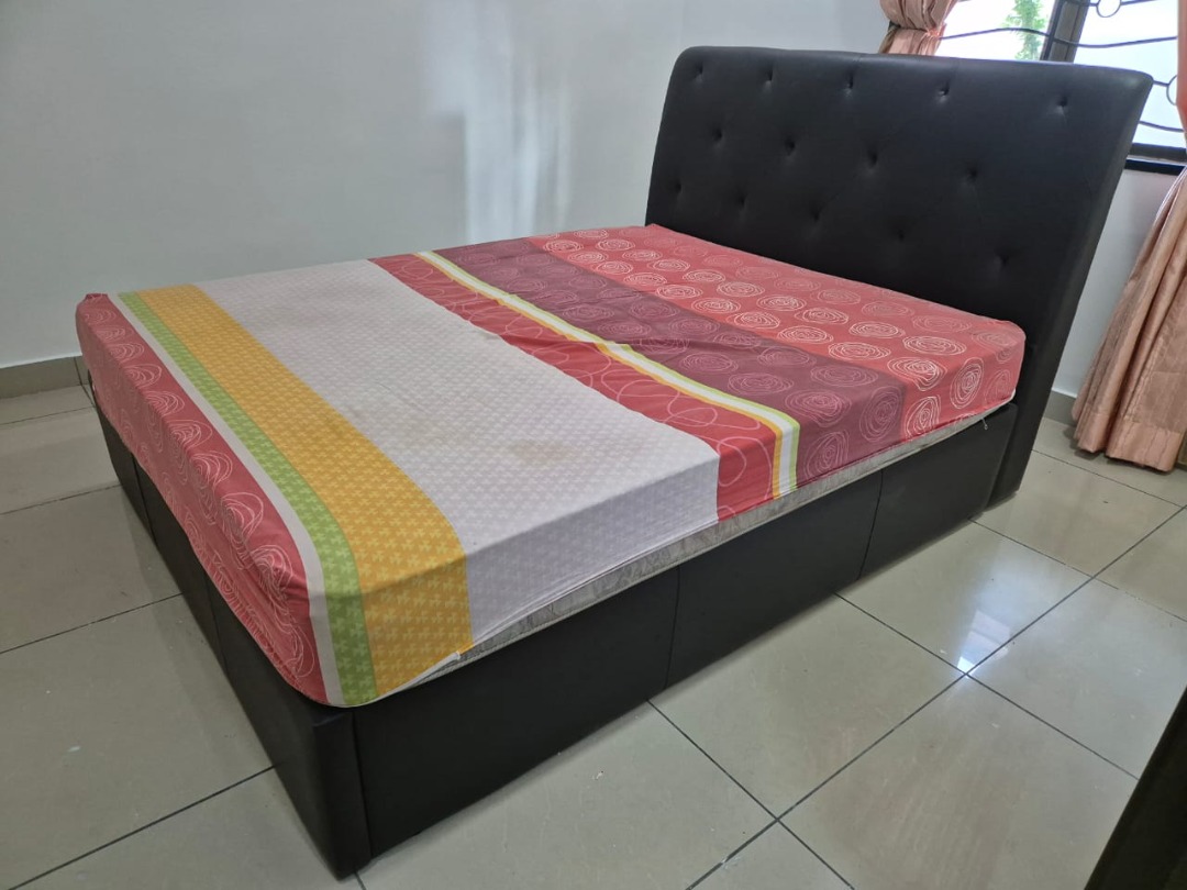 Harvey Norman Queen Size Bed Frame, Furniture & Home Living, Furniture