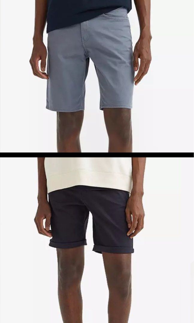 H&m cotton shorts clearance