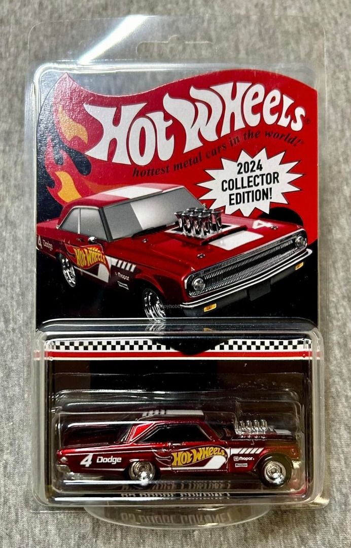 Hot Wheels Collector Edition '65 DODGE CORONET Mail-In Car 2024 Family ...