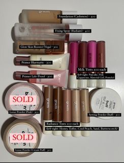 Huge GRWM Makeup Sale (Foundation, Blush, Setting Spray, Bronzer, Contour, Powder)