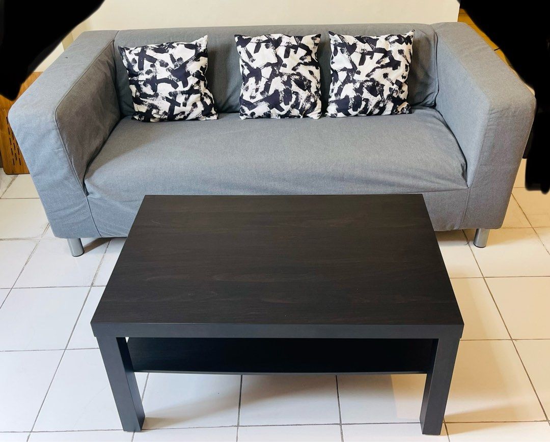 IKEA KLIPPAN Loveseat Sofa Couch with cover (Category: Sofas) located in Mandaluyong City. Submitted by cottoncandie2019 (Listing ID 1310472186, Image 2). Description: IKEA KLIPPAN LOVESEAT SOFA durable metal springs in the seat for a springy comfort Cover made from Vissle fabric, smooth weave and two tone effect. It is also removable and machine washable. Measurements: 180cm Width 88cm Depth 66cm Height PM for sure buyers! #rush #movingoutsale #