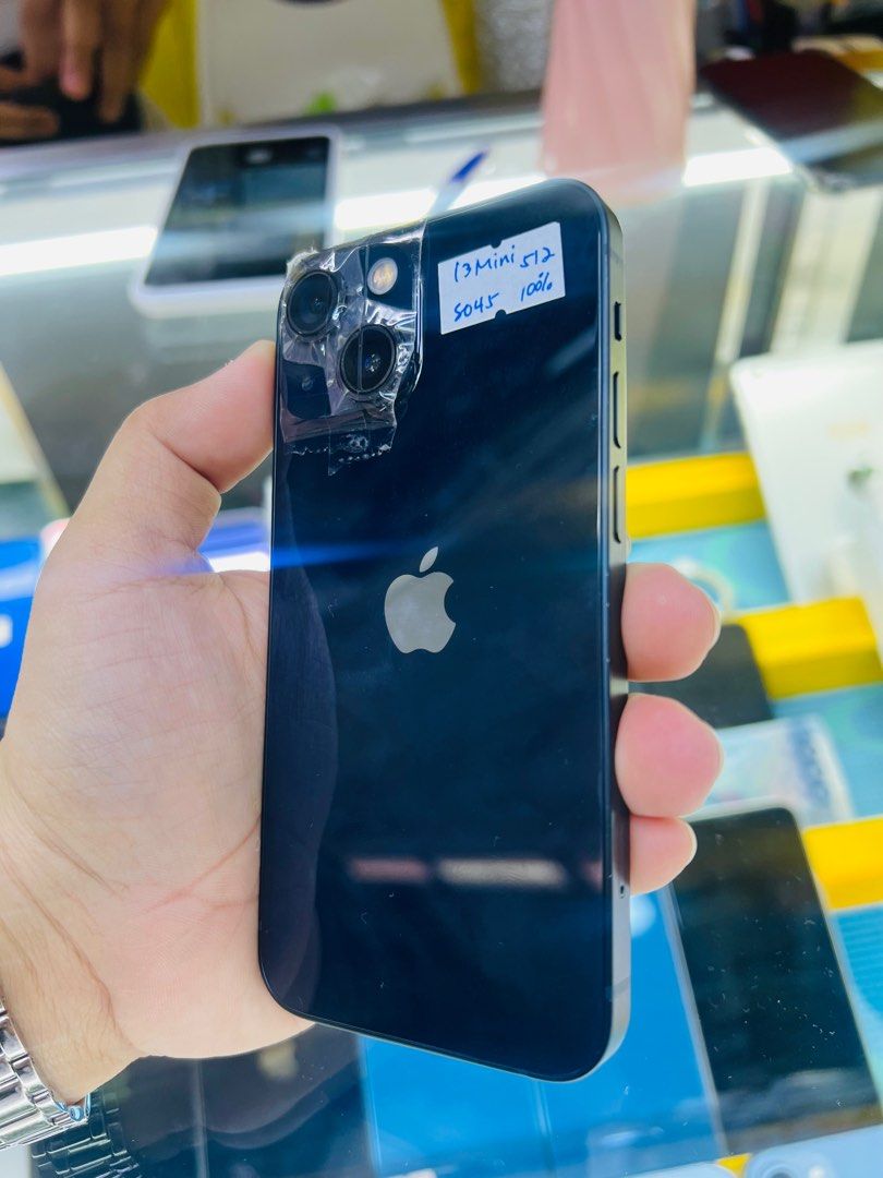 Iphone 13 Mini 512gb 100% batt FU (Category: iPhone 13 Series) located in San Juan City. Submitted by javedsgadgetshop (Listing ID 1310537133, Image 2). Description: OPEN FOR INSTALLMENT VIA CREDIT CARD/GGIVES/SPAY/BILLEASE & SWAP/TRADE-IN! WE BUY AND SELL ( ANYKINDS OF UNIT BINIBILI PO NAMIN)! PTPA : Padelete po f bawal Read ❗️Onhand ‼️ Iphone 13mini •512gb •NTC Variant •100% batt health •Factory Unlock •95% Smoothness •No hidden issue | No Repa