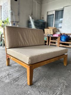 Japandi Muji Sofa with detachable foam