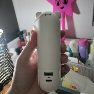 Jisulife Portable Mini Fan with Flashlight 4500mAh