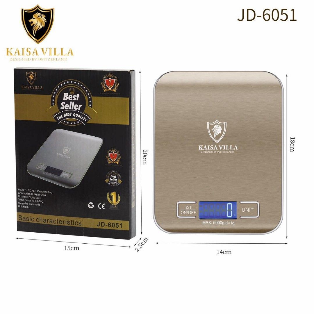 KAISAVILLA KITCHEN FOOD SCALE (Category: Health Monitors & Weighing Scales) located in Quezon City. Submitted by fconnie15407950 (Listing ID 1310572369, Image 1). Description: .