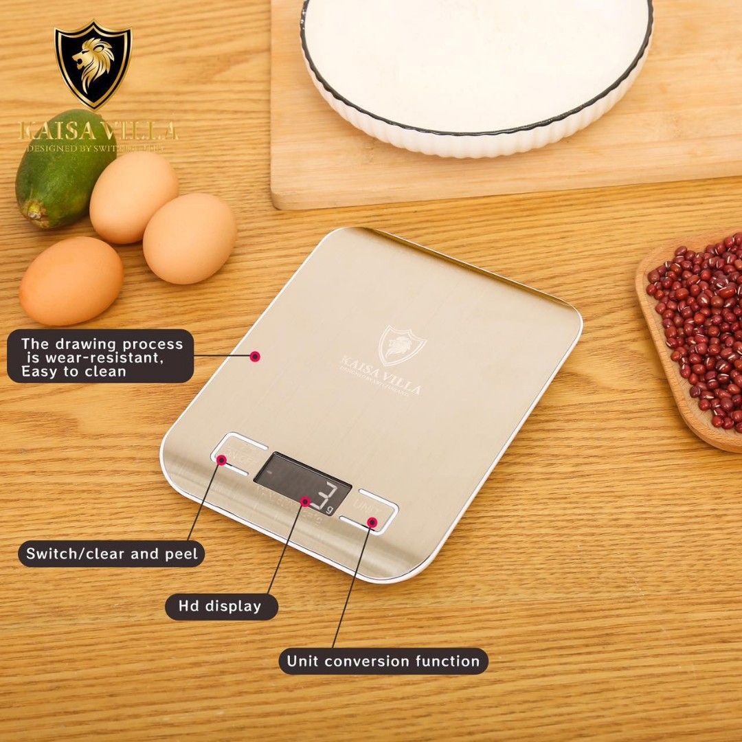 KAISAVILLA KITCHEN FOOD SCALE (Category: Health Monitors & Weighing Scales) located in Quezon City. Submitted by fconnie15407950 (Listing ID 1310572369, Image 2). Description: .