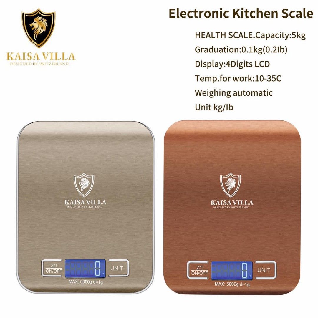 KAISAVILLA KITCHEN FOOD SCALE (Category: Health Monitors & Weighing Scales) located in Quezon City. Submitted by fconnie15407950 (Listing ID 1310572369, Image 3). Description: .