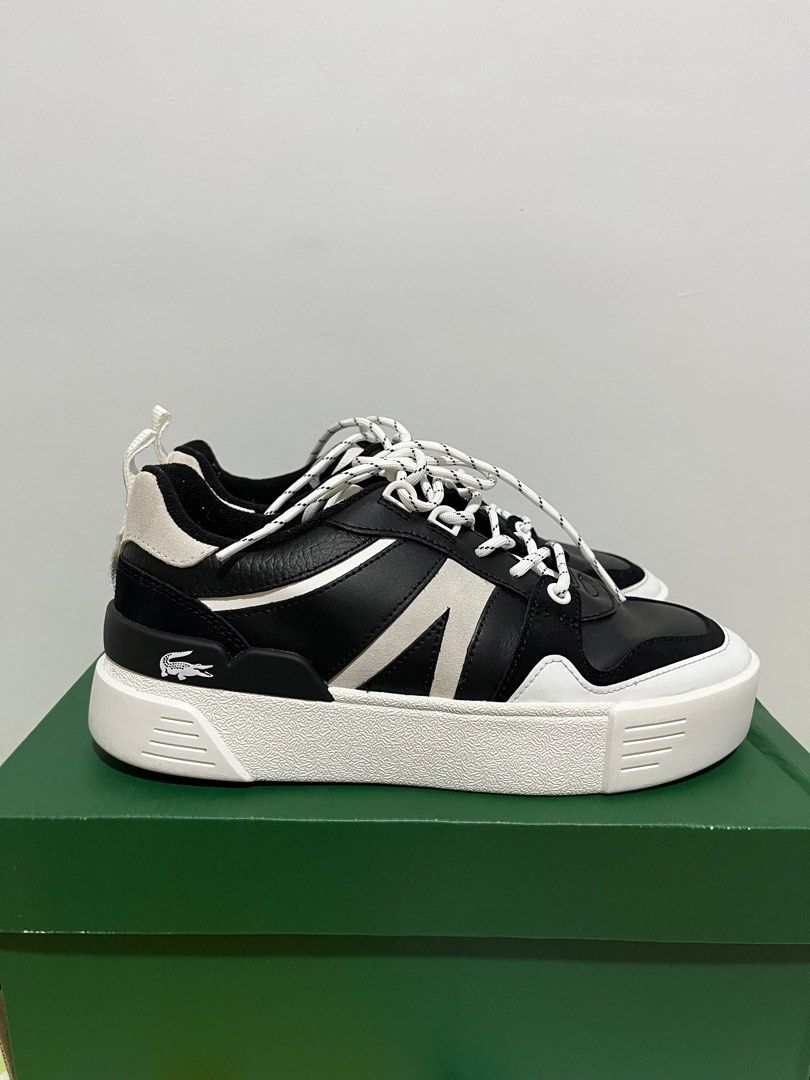 Lacoste Shoes Womens L002 Black (Category: Sneakers) located in Calamba. Submitted by portss (Listing ID 1310568498, Image 3). Description: used thrice.