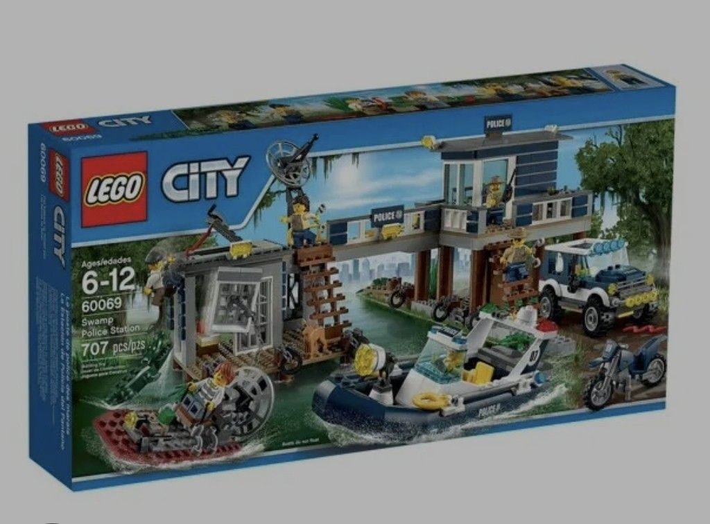Lego swamp police station shop