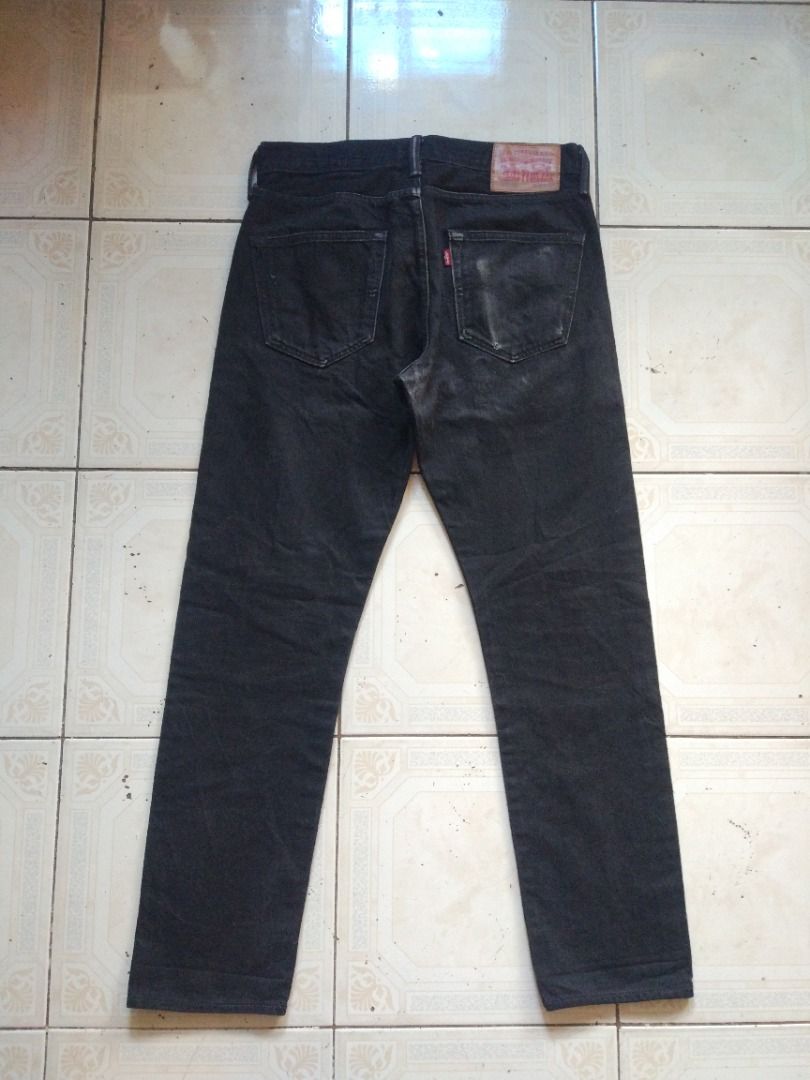 Levis 501 CT Black Jean 31 actual Men s Fashion Bottoms Jeans on Carousell