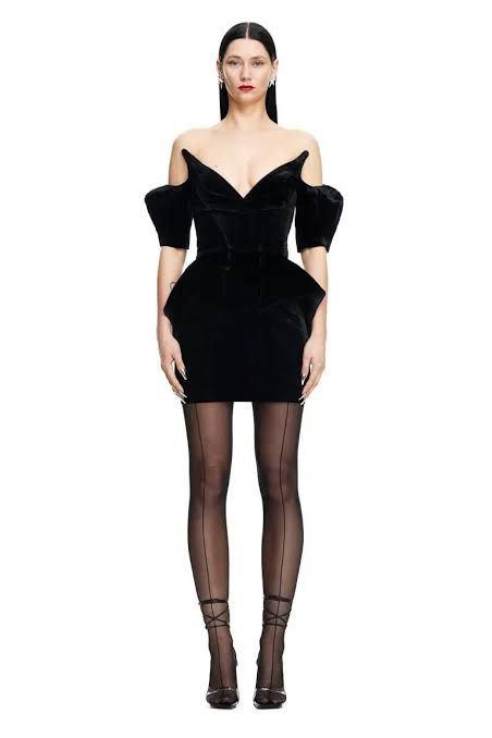 LF: Vampire Dress Mugler x H&M (Category: Evening dresses & gowns) located in Bacolod City. Submitted by makexup (Listing ID 1310506192, Image 1). Description: DM me with your price.