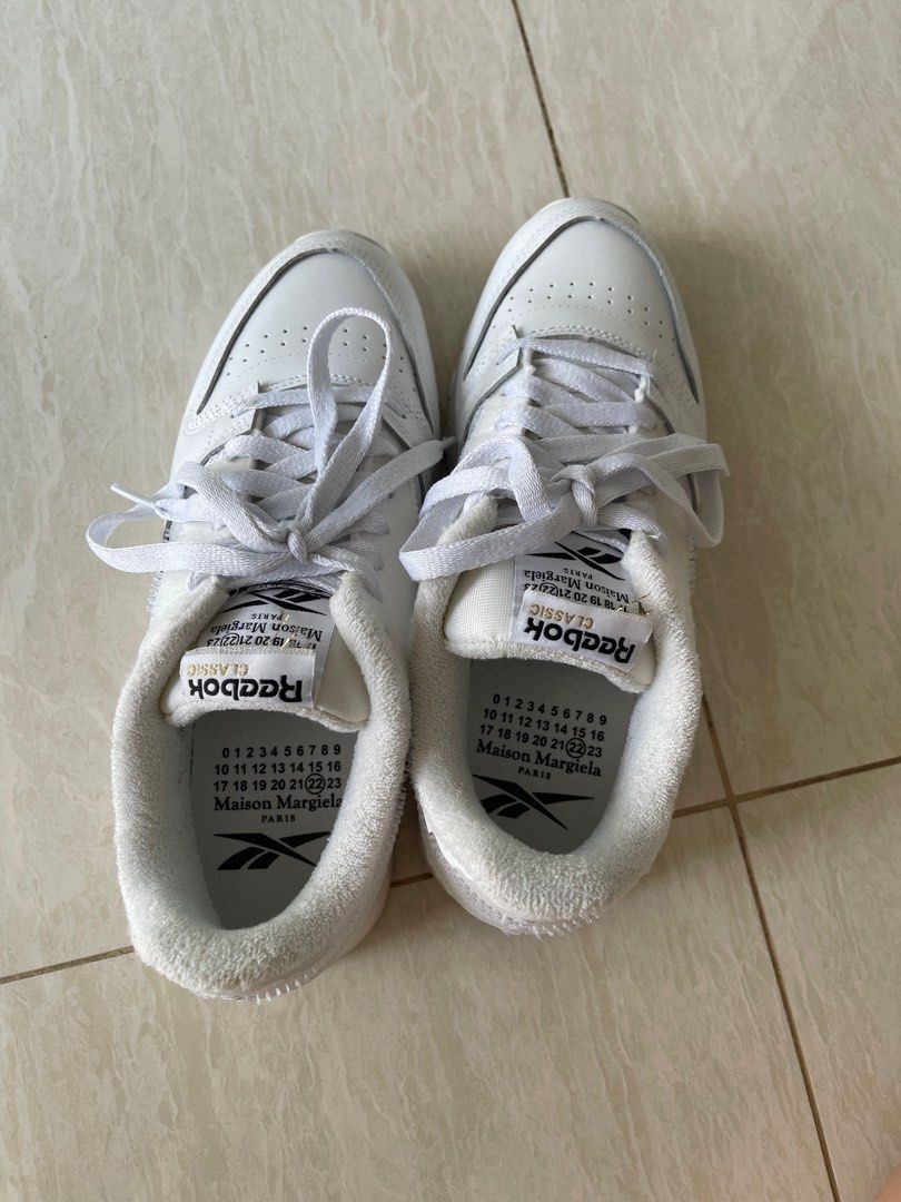 Maison Margiela x Reebok Project 0 CL Memory Of Women s Fashion Footwear Sneakers on Carousell