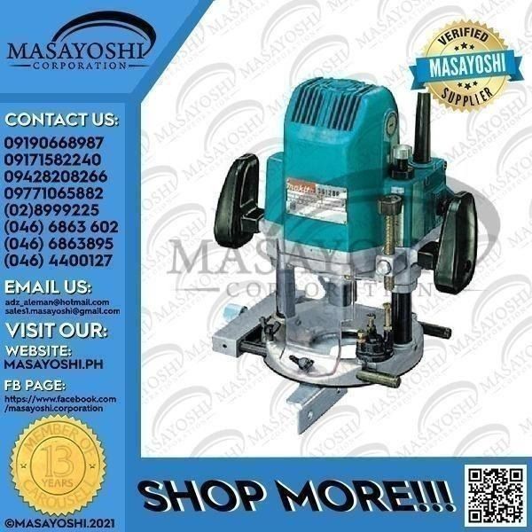 Makita 3612BR Plunge Router 1 2 2.1HP 1 600W Plunge Router 3612BR Commercial Industrial Industrial Equipment on Carousell