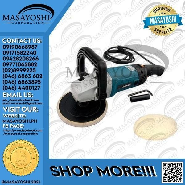 Makita buffing machine shop