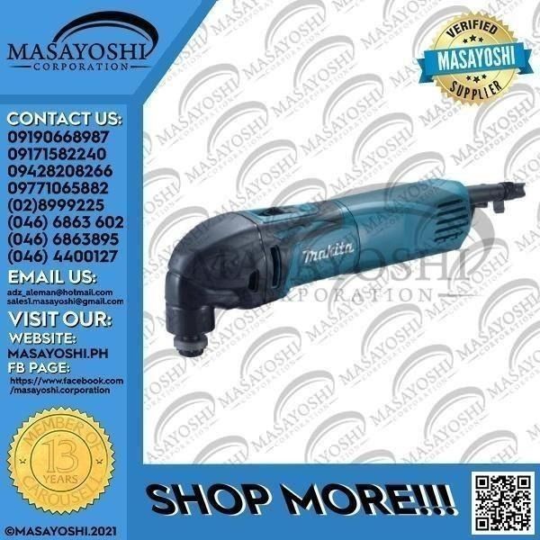 Makita TM3000CX1 Oscillating Tool 250W Oscillating Tool Power Tools Commercial Industrial Construction Building Materials on Carousell