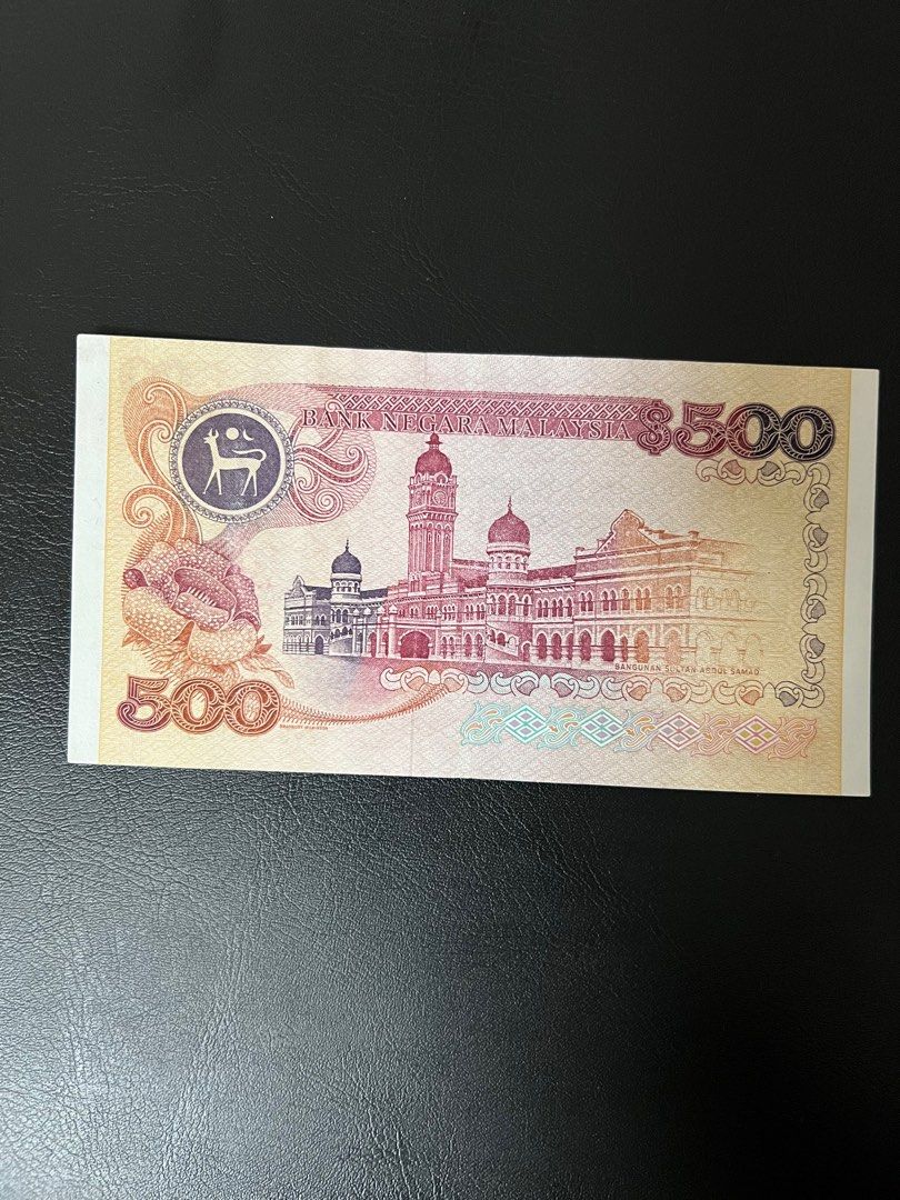 Malaysia old notes Rm500 5th Series Malaysia Old Notes, Hobbies & Toys,  Memorabilia & Collectibles, Currency on Carousell