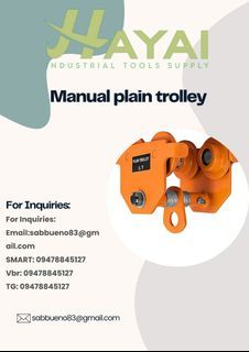 manual plain trolley