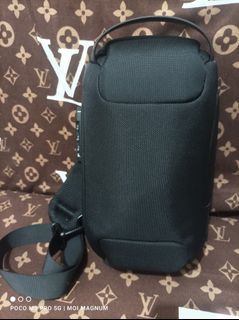 MARK RYDEN Men's Sling Backpack with Anti Theft Lock and USB Charging Port, Waterproof Shoulder Bag, Sling Bag for Men