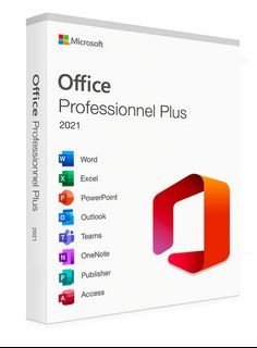 Microsoft Office 2021 Professional Plus Lifetime ( Bind to Your MS account)