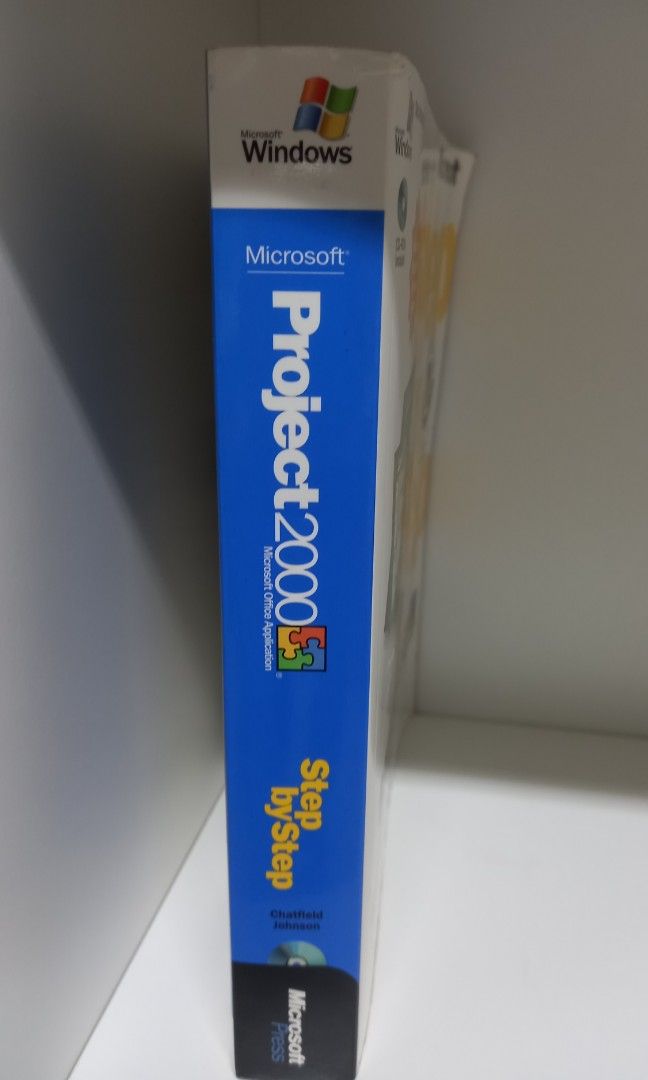 Microsoft Project 2000 Step By Step Book, Hobbies & Toys, Books