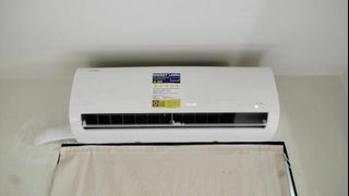 Midea Celest split type aircon inverter free installation