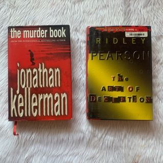 Mystery Books: The Murder Book and The Art of Deception (Hardbound)