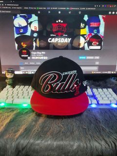 New Era Chicago Bulls 9Fifty NBA Flat Brim Snap Back Cap