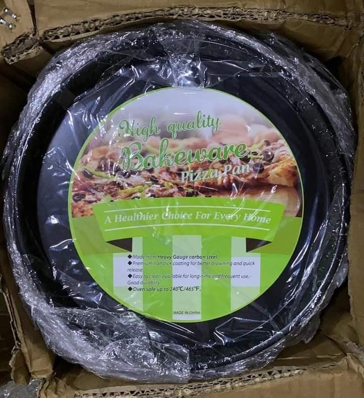 NON STICK PIZZA PAN 3 IN 1 (Category: Bakeware) located in Manila. Submitted by imeldacsantiago (Listing ID 1310592439, Image 3). Description: NON STICK PIZZA PAN 3 IN 1 SIZES: 26 CM, 29 CM, 32 CM CODE GALI06242024 PRICE 400 CUT OFF OF ORDERS 11AM (SAME DAY DELIVERY WITHIN MANILA AREA) VIA GRAB, MR SPEEDY, LALAMOVE MOP: COD (MANILA AREA, CAVITE,BULACAN NEXT DAY DELIVERY) GCASH (MANILA, CAVITE, BULACAN AREA, SAME DAY DELIVERY) BDO REMITTANCE CENTE