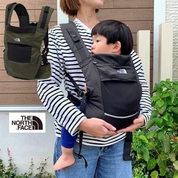North Face Baby Carrier Black / Green Japan, Babies & Kids, Going