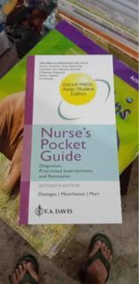 Nurse’s Pocket Guide NANDA 16th Edition Authentic