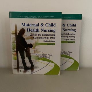 NURSING BOOK - Maternal and Child Health Nursing 8th edition (1&2)