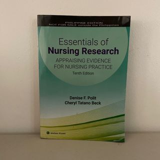 NURSING BOOK - Nursing Research 10th edition