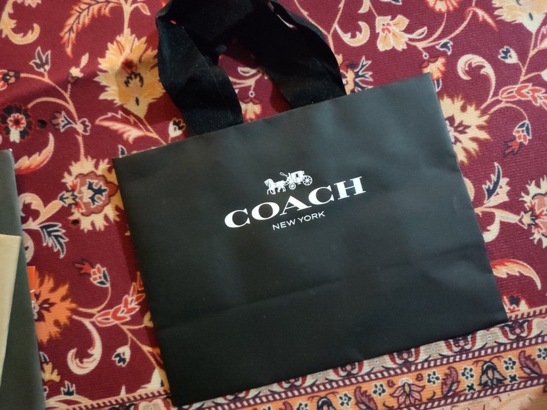 ORIGINAL COACH PAPER BAGS FOR SALE Everything Else Others on Carousell