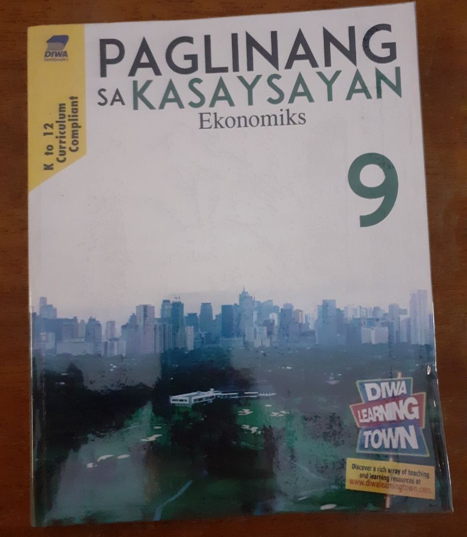 Paglinang sa Kasaysayan 9 - DIWA (Category: Textbooks) located in Pasig City. Submitted by louise.23b (Listing ID 1310466442, Image 1). Description: Used once or twice. As good as new..