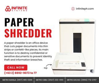 PAPER SHREDDER | SHREDDER | HEAVY DUTY PAPER SHREDDER