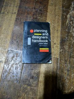 planning and Designers Handbook for architecture