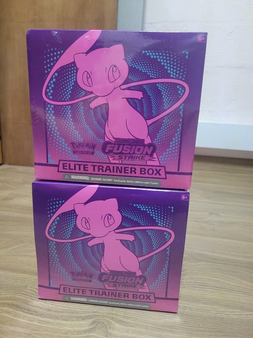 Pokmon - Trading Card Game: Fusion Strike Elite Trainer Box ETB fusion  strike booster espeon gengar umbreon giratina, Hobbies & Toys, Toys & Games  on Carousell
