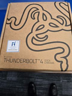 Razer Thunderbolt 4 Dock Chroma - brand new - 出價低于90%將不會回复64159165868034110
