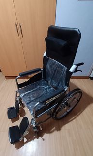 Reclining Wheelchair with Commode