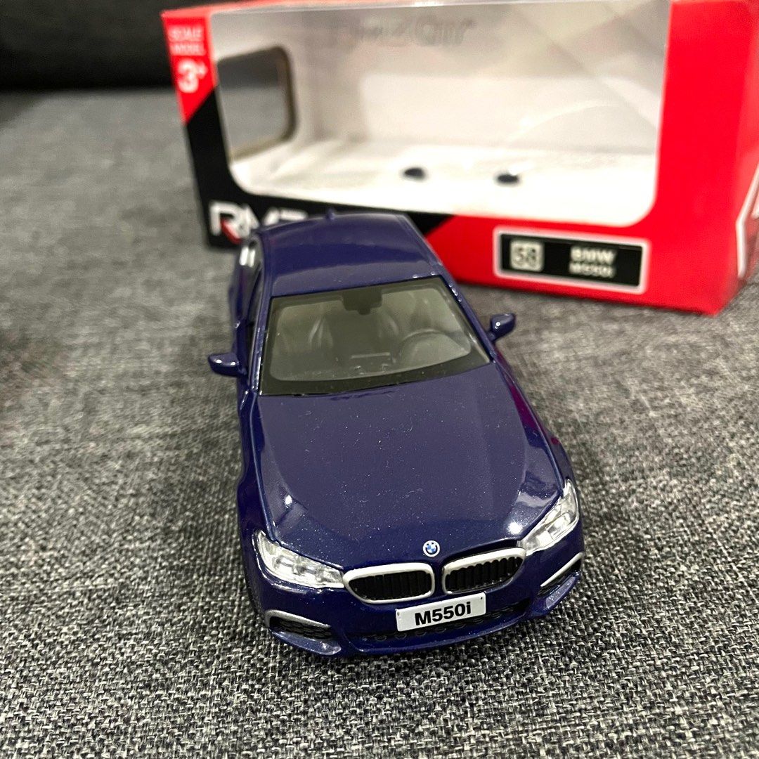 RMZ CITY CAR BMW M550i BLUE CAR TOY Hobbies Toys Toys Games on Carousell