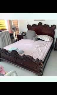 ROCCOCO style queensize bed